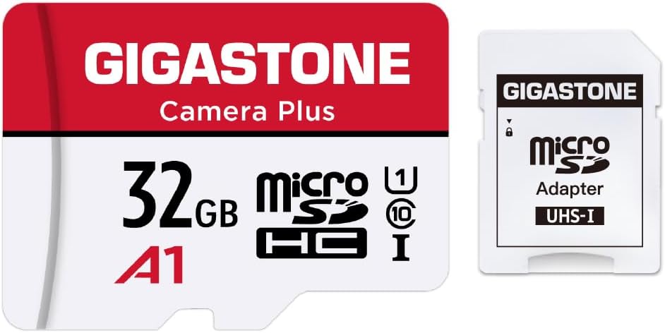 GIGASTONE 512GB Micro SD Card, Gaming Plus, MicroSDXC Memory Card for Nintendo-Switch 1, Wyze, GoPro, Dash Cam, Security Camera, 4K Video Recording, UHS-I A1 U3 V30 C10, up to 100MB/s, with Adapter