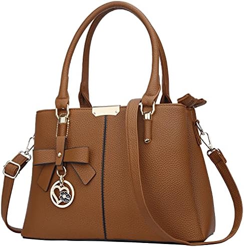 KKXIU Trendy Tote Bag for Women Lightweight Oxford Big Capacity Shoulder Purses and Handbags
