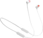 JBL Tune 125BT Wireless in-Ear Bluetooth Headphones, 16 Hour Playtime - White