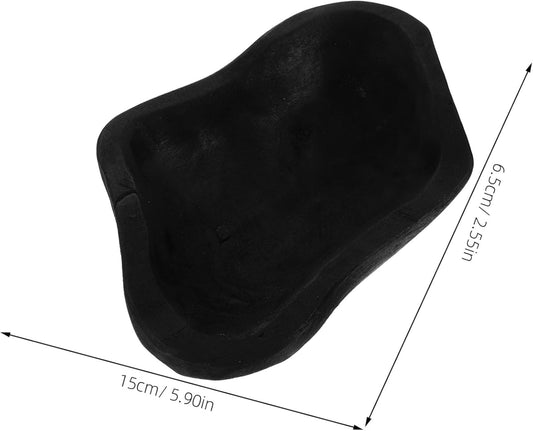 Handmade Wooden Fruit Bowl | Rustic Decorative Bowl | Multi Purpose Snack Bowl | Artisan Carved Wood Bowl | Home Décor Storage Bowl - PuriLite