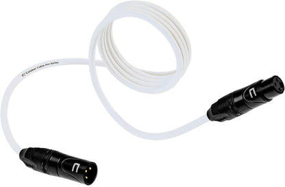 Balanced XLR Cable Male to Female - 6 Feet Pink - Pro 3-Pin Microphone Connector for Powered Speakers, Audio Interface or Mixer for Live Performance & Recording