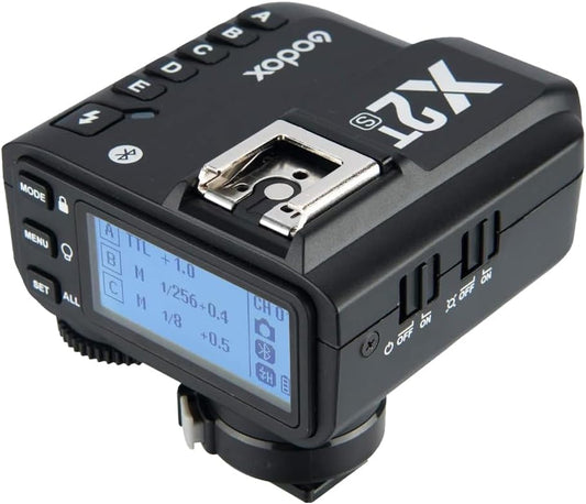 Godox X2T-S TTL Wireless Flash Trigger for Sony Bluetooth Connection Supports iOS/Android App Contoller, 1/8000s HSS, TCM Function,Relocated Control-Wheel,New AF Assist Light