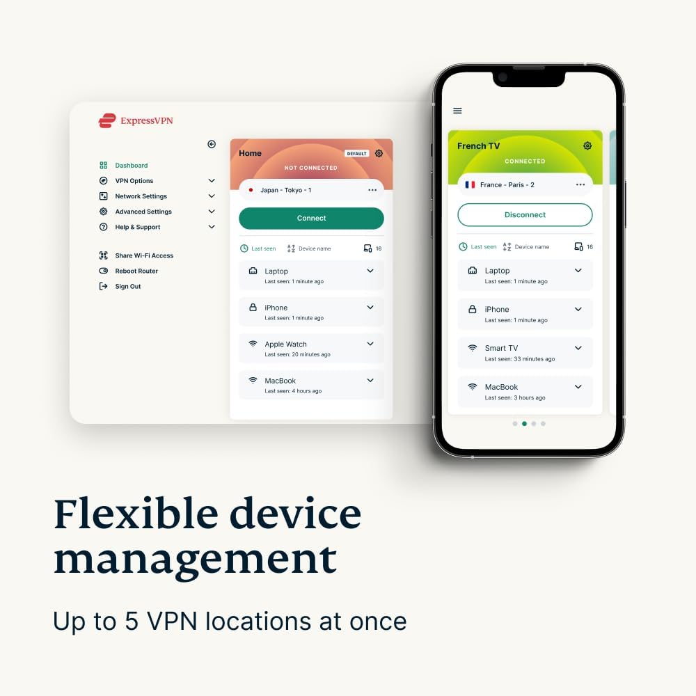Aircove | Wi-Fi 6 VPN Router for Home | Protect Unlimited Devices | Free 30-Day ExpressVPN Trial | (U.S. & Canada Version)
