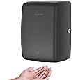 AIKE Surface Mounted ADA Compliant Hand Dryer with HEPA Filter,Black Model AK2822
