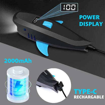 LESOVI Bike Horn with Light, 120dB Electric Bicycle Bell & 400LM Rechargeable Headlight, IPX4 Waterproof Kids Bike Accessories for Boys/Girls, Scooters