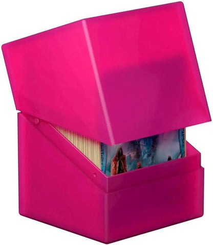 Ultimate Guard Boulder 100+ Classic, Deck Case for 100 Double-Sleeved TCG Cards, Onyx, Secure & Durable Storage for Trading Card Games, Soft-Touch Finish