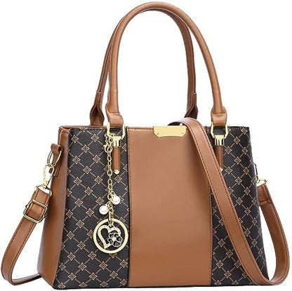 KKXIU Trendy Tote Bag for Women Lightweight Oxford Big Capacity Shoulder Purses and Handbags