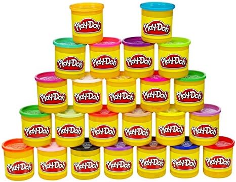 Play-Doh 24-Pack of Colors, Frustration-Free Packaging