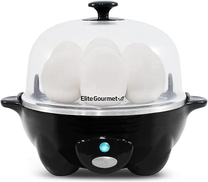 Elite Gourmet ESM-2207SS# Stainless Steel Sandwich Panini Maker Grilled Cheese Machine Tuna Melt Omelets Non-stick Cooking Surface, 2 Slice, 750 Watts, Stainless Steel