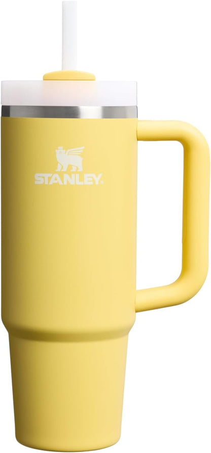 Stanley Quencher H2.0 Tumbler with Handle and Straw 30 oz | Flowstate 3-Position Lid | Cup Holder Compatible for Travel | Insulated Stainless Steel Cup | BPA-Free | Exclusive Lupine