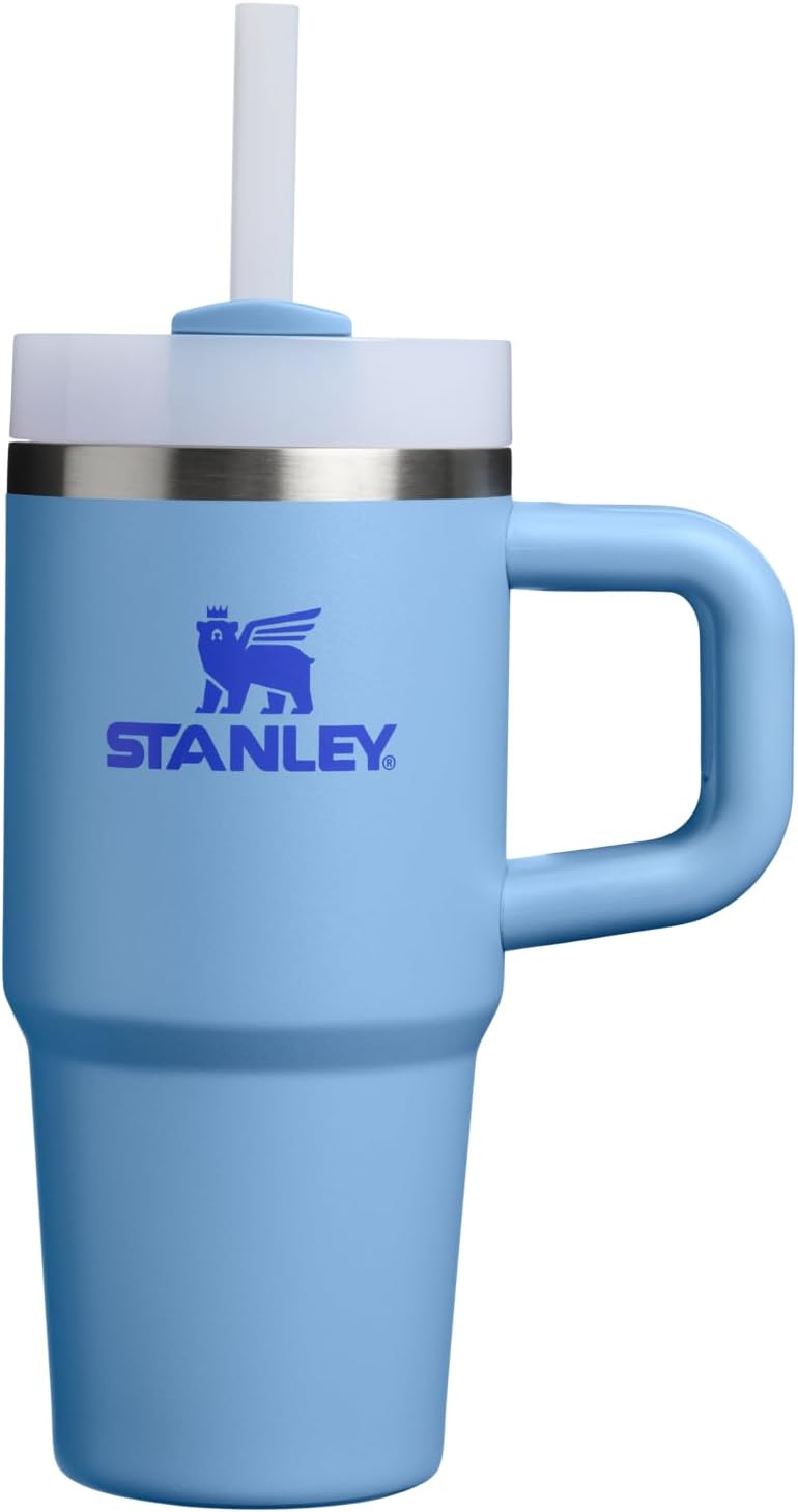 Stanley Quencher H2.0 Tumbler with Handle and Straw 30 oz | Flowstate 3-Position Lid | Cup Holder Compatible for Travel | Insulated Stainless Steel Cup | BPA-Free | Exclusive Lupine
