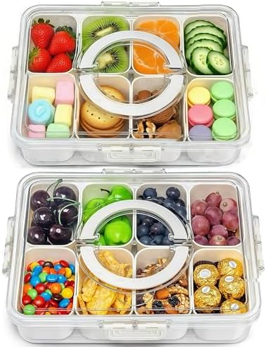 Pure Future 50-Piece Large Airtight Food Storage Containers with Lids, BPA-Free Stackable & Microwave Safe Kitchen Set for Meal Prep, Freezer Use - 25 Containers & Lids, Leakproof Design