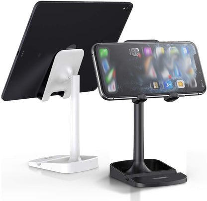 Universal Phone Holder Stand - Adjustable Tablet & Cell Phone Desk Support, Portable Mobile Holder for Home & Office Use - One Color