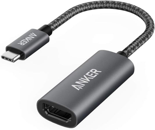 Anker USB C to HDMI Adapter (4K@60Hz), 310 USB-C Adapter (4K HDMI), Aluminum Portable USB C Adapter, for MacBook Pro, MacBook Air, iPad Pro, Pixelbook, XPS, Galaxy, and More