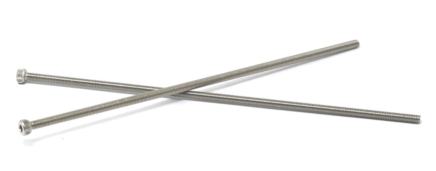 iexcell 25 Pcs M6 x 20mm Thread Pitch 1 mm Stainless Steel 304 Hex Socket Head Cap Screws Bolts Kit