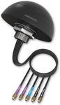LINOVISION 4G LTE MIMO Combo 5-in-1 Antenna, 2X 4G LTE, 1x GNSS, 2X Wi-Fi, Outdoor Roof SMA Antenna with 10ft Cable, Works with IOT-R32, Inhand IR302, Teltonika RUT241/RUT240/RUT360/RUT956 (PR1KCO28)