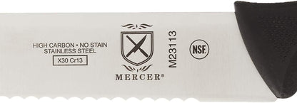 Mercer Culinary M23860 Millennia Black Handle, 8.5-Inch Narrow, Fillet Knife