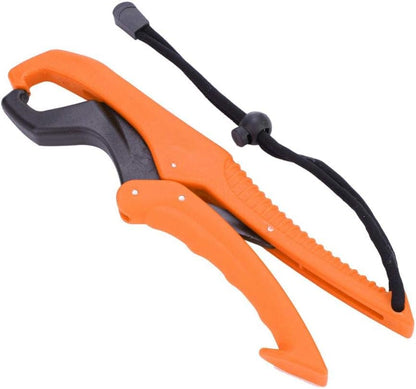 ABS Plastic Floating Fish Grip Zinc Alloy Fish Lip Gripper with Wrist Strip for Catching Fish No Hurt Auxiliary