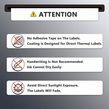BETCKEY - 2.25" x 1.25" (57 mm x 32 mm) UPC Barcode & Multipurpose Labels Compatible with Zebra & Rollo Label Printer,Premium Adhesive & Perforated [10 Rolls, 10000 Labels]