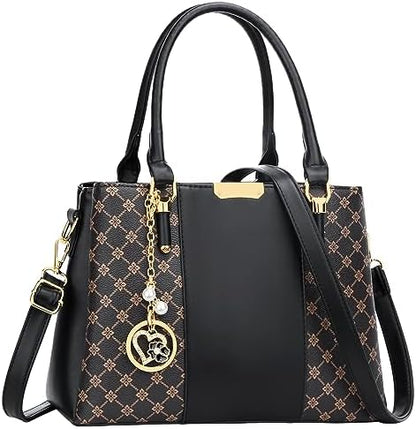 KKXIU Trendy Tote Bag for Women Lightweight Oxford Big Capacity Shoulder Purses and Handbags