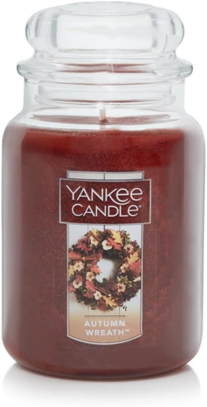 Yankee Candle Scented Candle, Sage & Citrus, Original Large Jar Candle, 110-150 Hours of Burn Time, 22 oz.