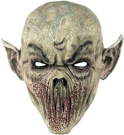 GTETKDE Scary Halloween Mask, Evil Dead Cosplay Alien Bloody Monster Masks Creepy Latex Demon Mask