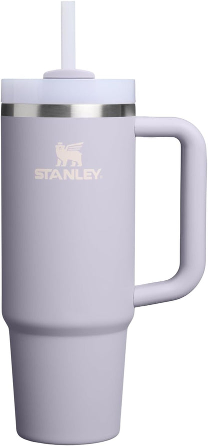 Stanley Quencher H2.0 Tumbler with Handle and Straw 30 oz | Flowstate 3-Position Lid | Cup Holder Compatible for Travel | Insulated Stainless Steel Cup | BPA-Free | Exclusive Lupine