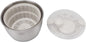 Stainless Steel Salad Spinner Easy to Use Design Large Capacity Lettuce Spinner Stainless Steel Salad Spinner for Food Service - PuriLite