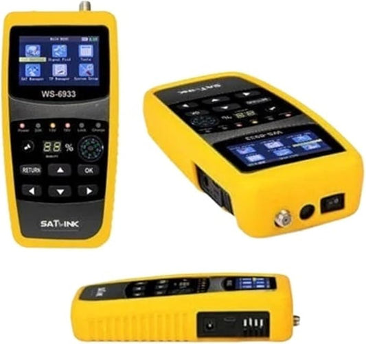 Satellite Finder Satlink WS-6933 Digital Satfinder DVB-S2 2.1Inch LCD Display FTA C&KU Band Vs Gtmedia V8 Finder 2