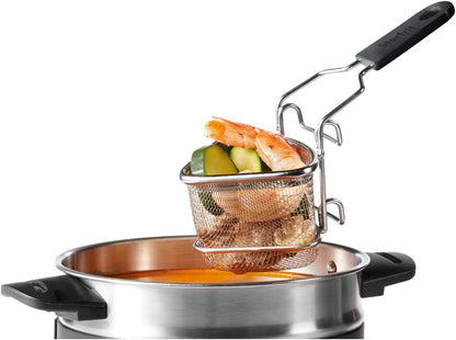 Starfrit The Rock Electric Raclette - 8 Person Party Grill - 8 Spatulas - Reversible Plate - 1500W
