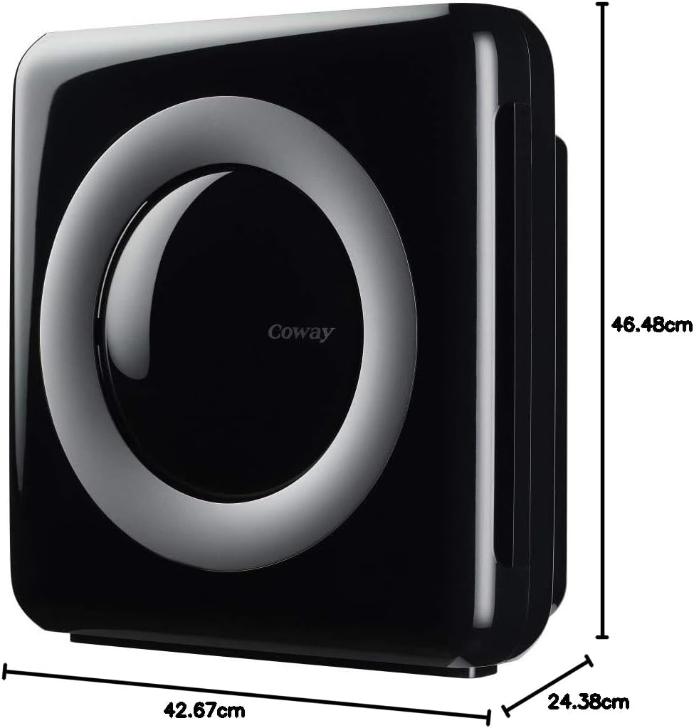 Coway Airmega AP-1512HH True HEPA Air Purifier with Air Quality Monitoring, Auto Mode, Timer, Filter Indicator, Eco Mode