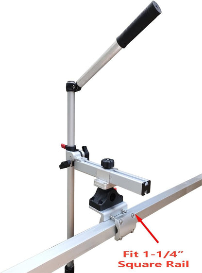 Brocraft Universal Transducer Pole/Sonar Transducer Pole System with Mount/Livescope Mount (Generation 2)