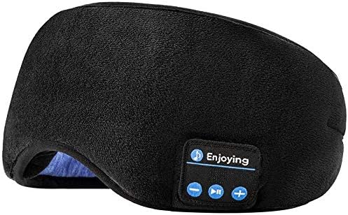 Sleep Headphones Bluetooth Headband, Voerou Wireless Sleeping Headphones Earbuds Sleep Mask with Stereo Speakers-Cool Tech Gadget for Men Women,Perfects for Sleep Workout Running Yoga Travel Insomnia