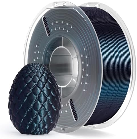 ELEGOO PLA+ Filament 1.75mm Black 4KG, PLA Plus 3D Printer Filament, Dimensional Accuracy +/- 0.02 mm, Tough & High Strength, Fit for Most FDM Printers(1KG/Spool, 2.2 lbs)