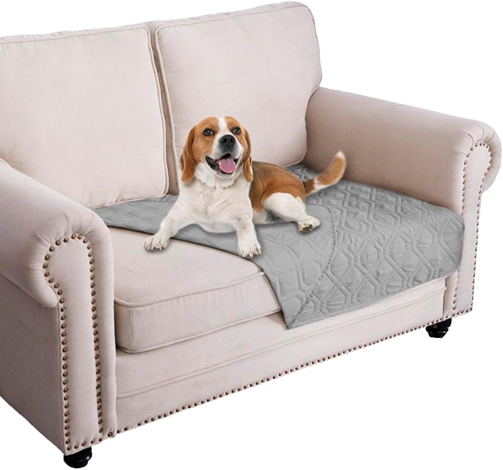 Ameritex Waterproof Dog Bed Cover Pet Blanket for Furniture Bed Couch Sofa Reversible