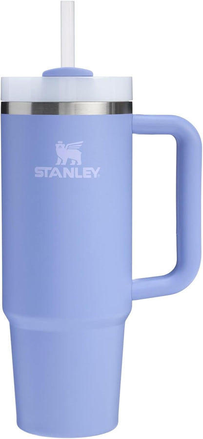 Stanley Quencher H2.0 Tumbler with Handle and Straw 30 oz | Flowstate 3-Position Lid | Cup Holder Compatible for Travel | Insulated Stainless Steel Cup | BPA-Free | Exclusive Lupine