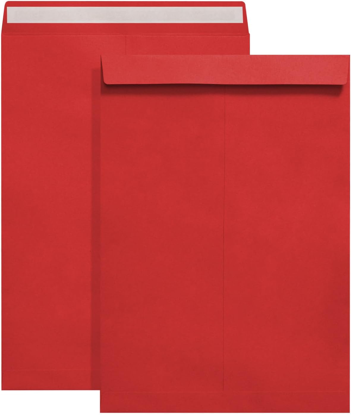 Tanshuqin 9" x 12.75" Self-Seal Catalog Envelopes 32lb Kraft Envelopes for Invitation Cards, Organizing and Storage, Pictures, Photos, Documents (100 PCS)