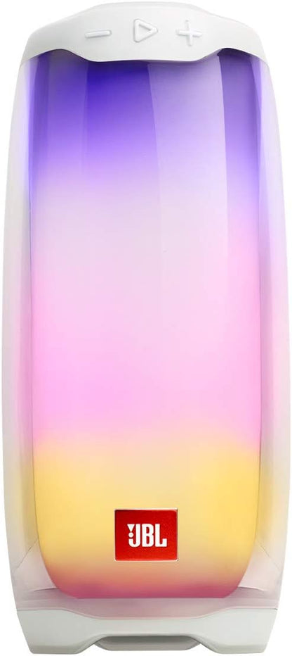 JBL Pulse 4 Portable Waterproof Wireless Bluetooth Speaker with 360 Sound, Light Show and up to 12 Hours of Battery Life - Black