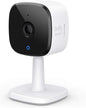 eufy Security Solo Indoor Cam C120, 2K Security Indoor Camera, Plug-in Camera with Wi-Fi, IP Camera, Human & Pet AI, Voice Assistant Compatibility, Night Vision, Two-Way Audio, HomeBase not Compatible