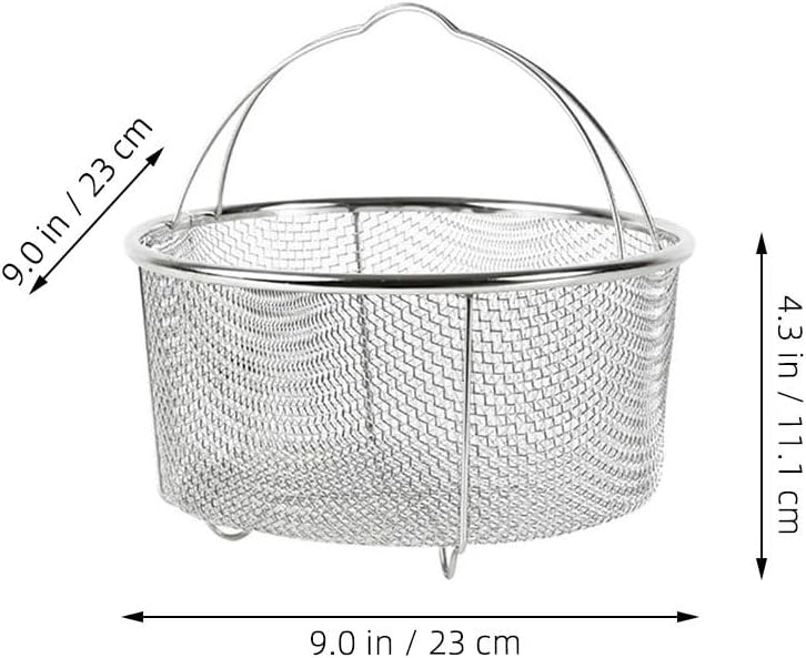 Purilite Select Stainless Steel Deep Fryer & Steamer Basket