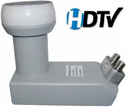 Quad Standard Linear Satellite KU Band LNB FTA 10750 Free to AIR HD for International Channels: Chinese Arabic Persian, Polish, Russian, Vietnamese, 97 Galaxy