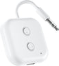 2 in 1 Bluetooth 5.3 Transmitter Receiver for Car Bluetooth Adapter Airplane to Wireless Headphones, Supports AirPods,3.5mm Aux Jacks Bluetooth Splitter Compatible with Car TV Airplane-3.5Inch Cable