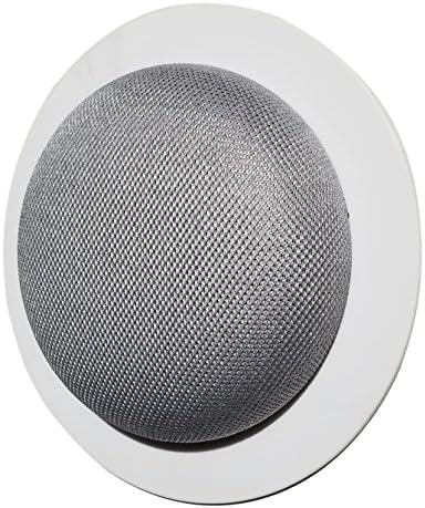 Mount Genie Simple Built-in Wall Mount for Google Nest Mini (2nd Gen) | Award Winning Design | Improves Sound and Appearance | Designed in USA (1-pack)