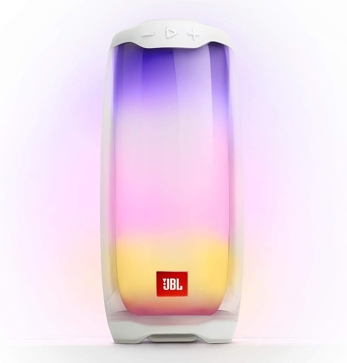 JBL Pulse 4 Portable Waterproof Wireless Bluetooth Speaker with 360 Sound, Light Show and up to 12 Hours of Battery Life - Black