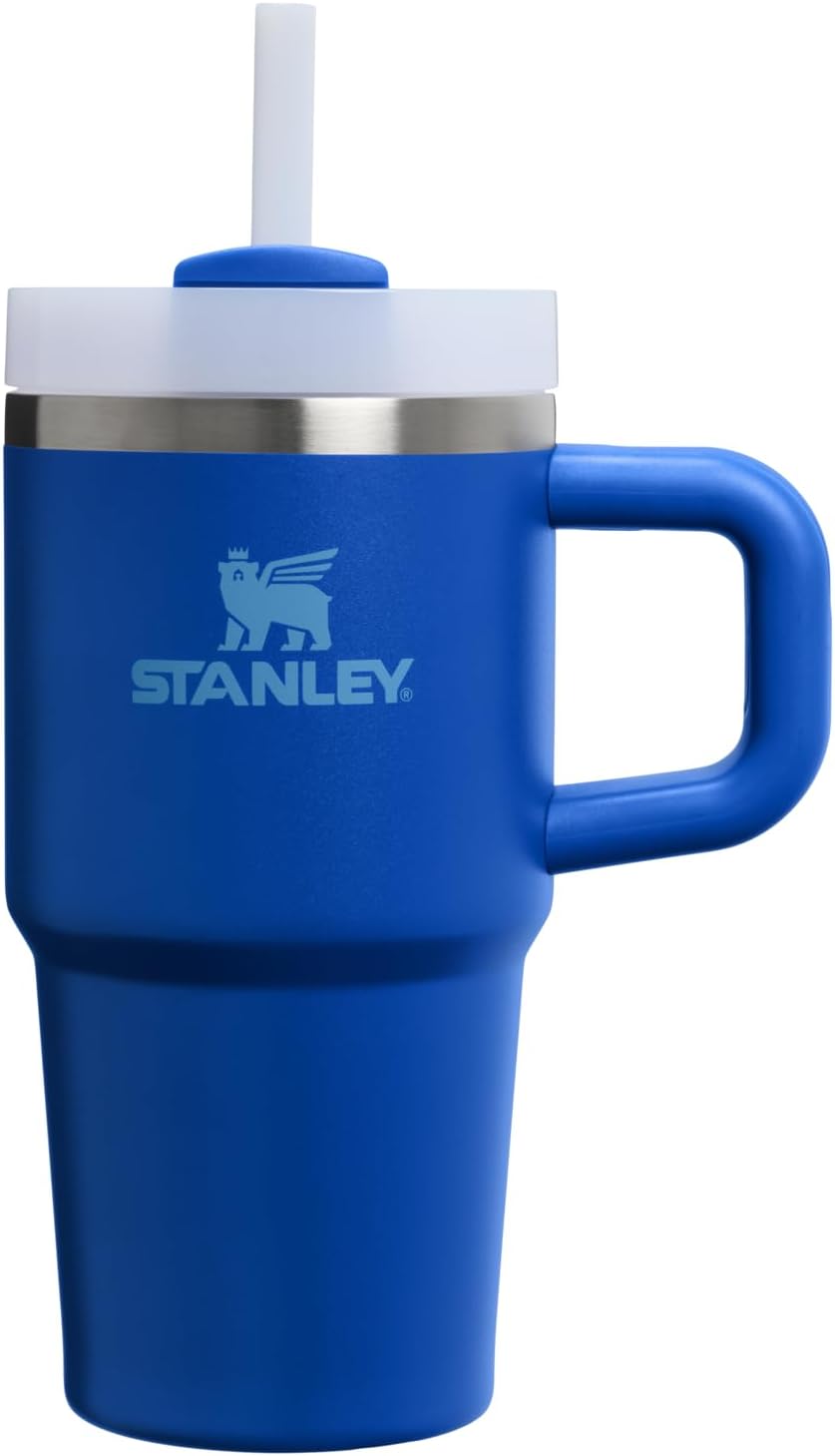 Stanley Quencher H2.0 Tumbler with Handle and Straw 30 oz | Flowstate 3-Position Lid | Cup Holder Compatible for Travel | Insulated Stainless Steel Cup | BPA-Free | Exclusive Lupine