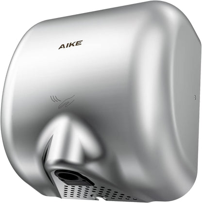 AIKE Surface Mounted High Speed Commercial Hand Dryer CUL Approved 120V 1500W, Brushed Stainless Steel Finish Model AK2800B