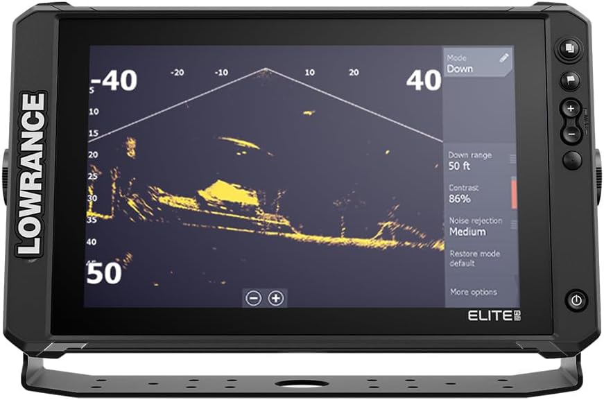 Lowrance Elite FS 7 Fish Finder with HDI Transducer, Preloaded C-MAP Contour+ Charts