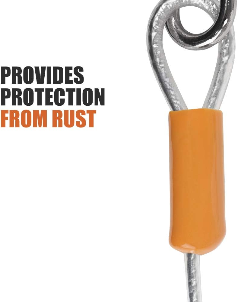 BV Pet Small Tie Out Cable for Dog up to 35 Pound, 25-Feet