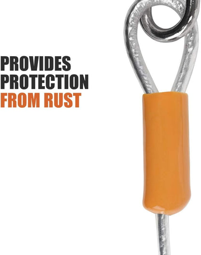 BV Pet Small Tie Out Cable for Dog up to 35 Pound, 25-Feet