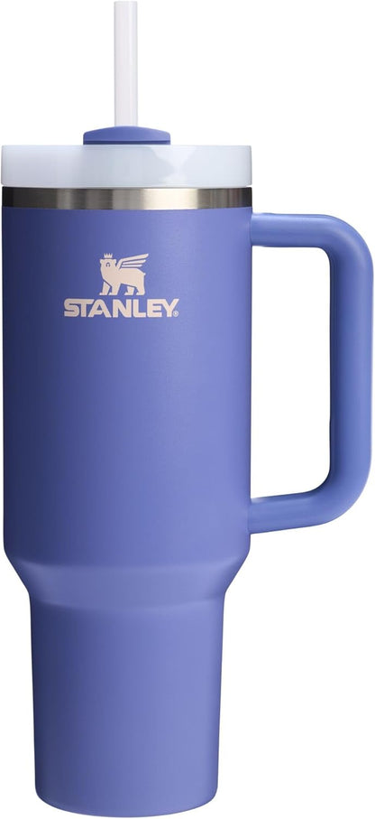 Stanley Quencher H2.0 Tumbler with Handle and Straw 30 oz | Flowstate 3-Position Lid | Cup Holder Compatible for Travel | Insulated Stainless Steel Cup | BPA-Free | Exclusive Lupine